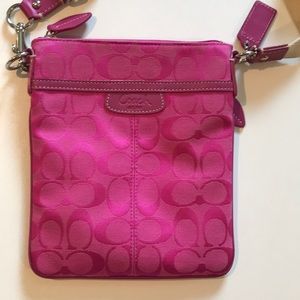 Pink Cross Body Bag like Coach